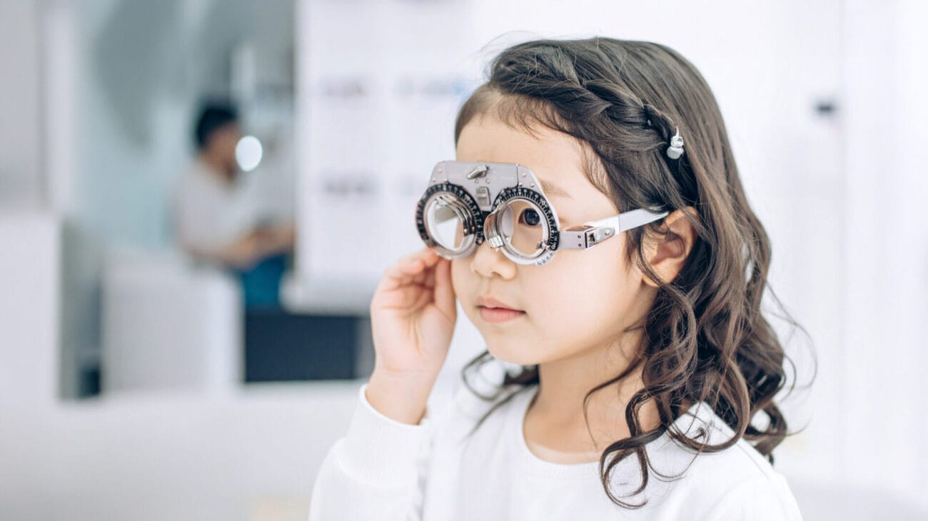 Child Comprehensive Eye Examination with Trial Lens